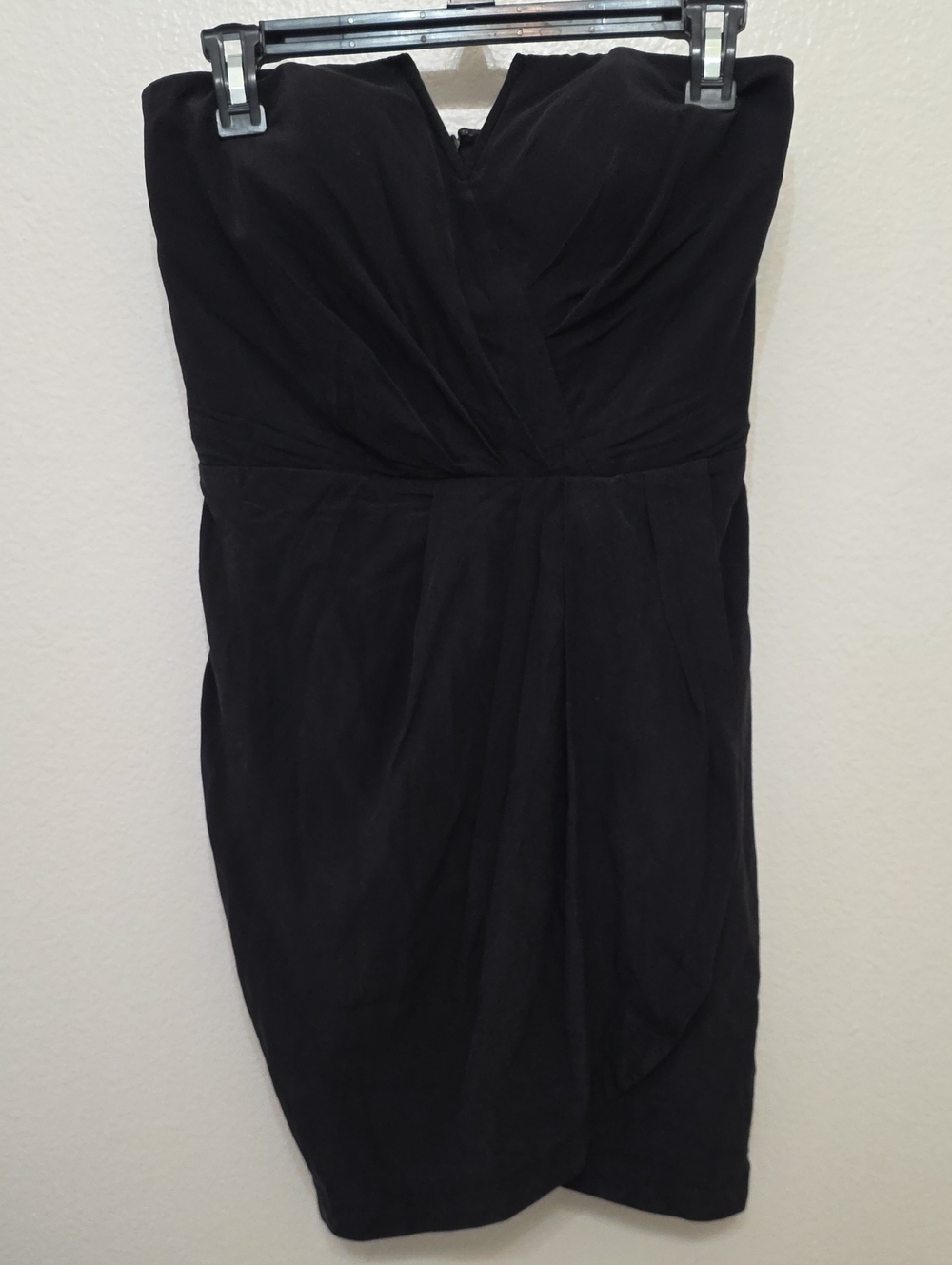 Yumi Kim Strapless Black Cocktail Dress
